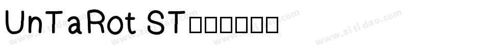 UnTaRot ST字体转换